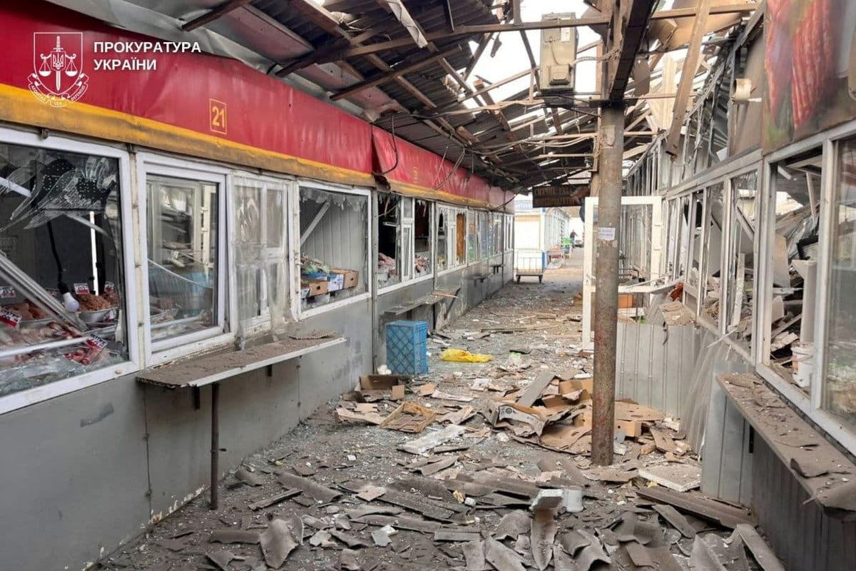 Russian Attack on Ukraine Market Kills Five