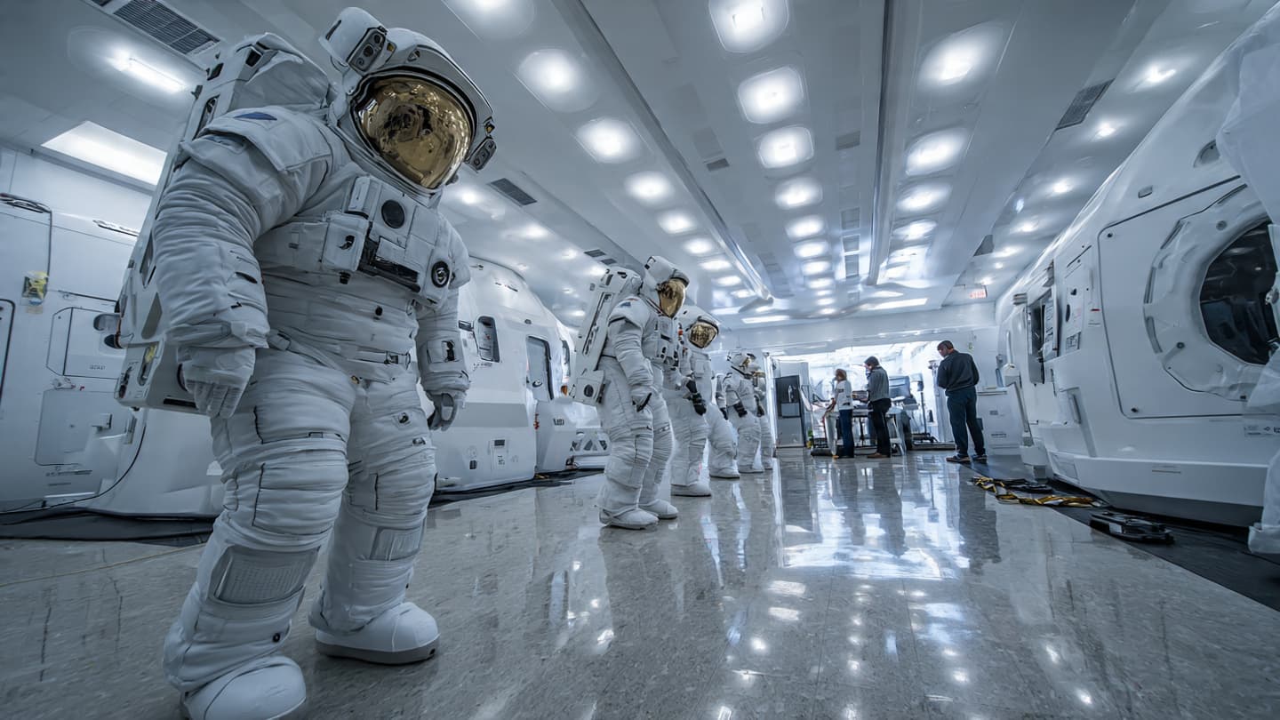 The Moon Waits Quietly While Future Crews Prepare on Earth