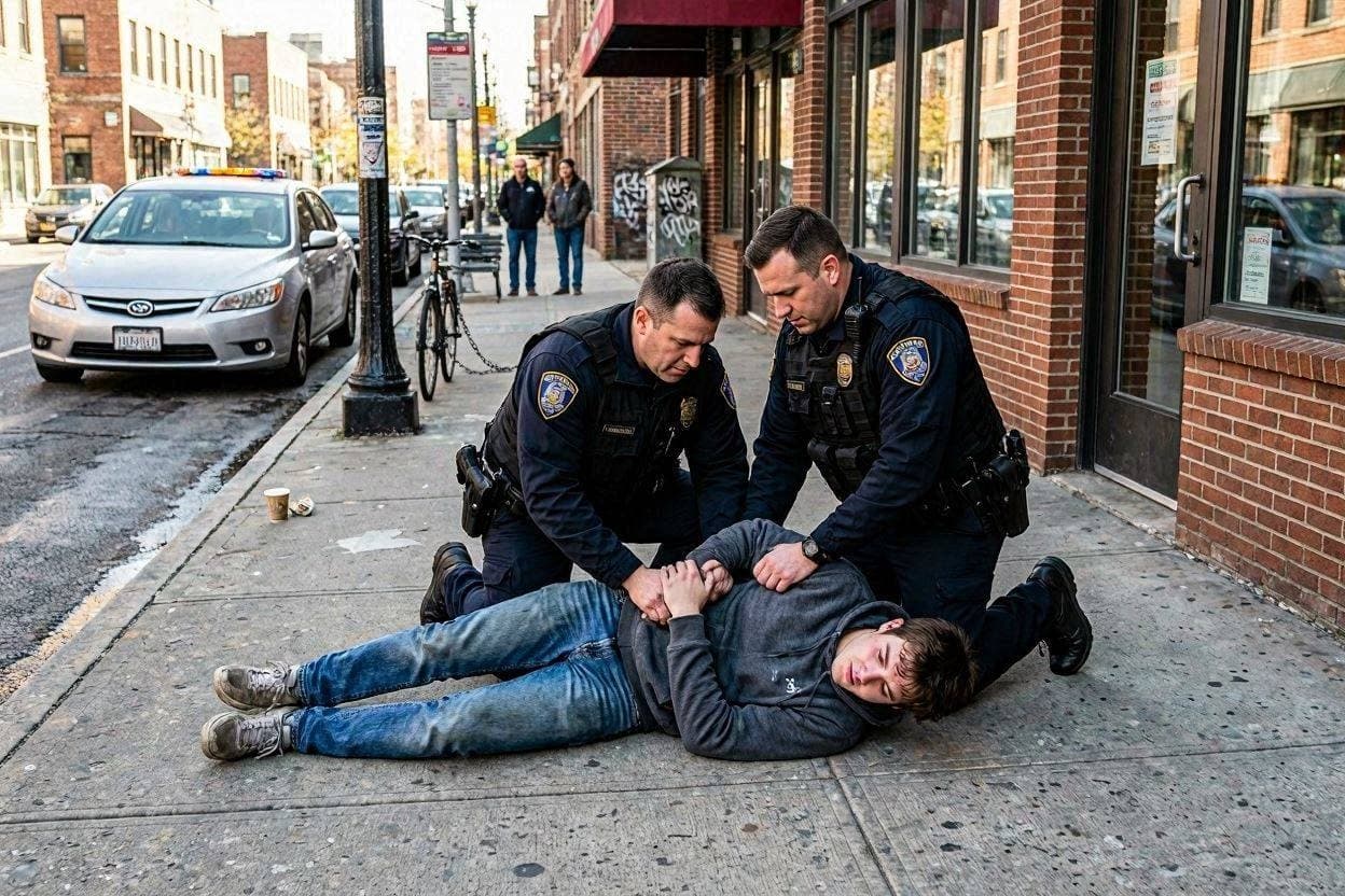 Pursuit and Struggle: The Violent End to a City Chase