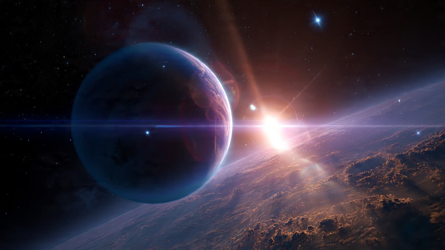 A Blue World Reflects Earth’s Color but Not Its Nature