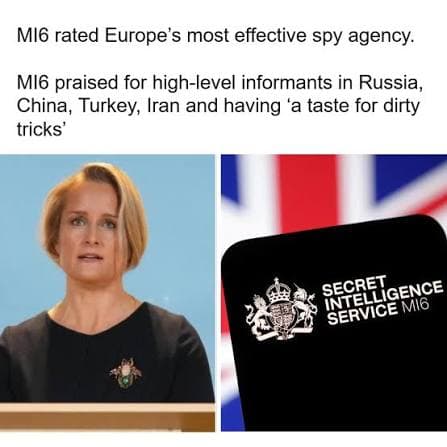 MI6 Named Top European Foreign Intelligence Service in Peer Review