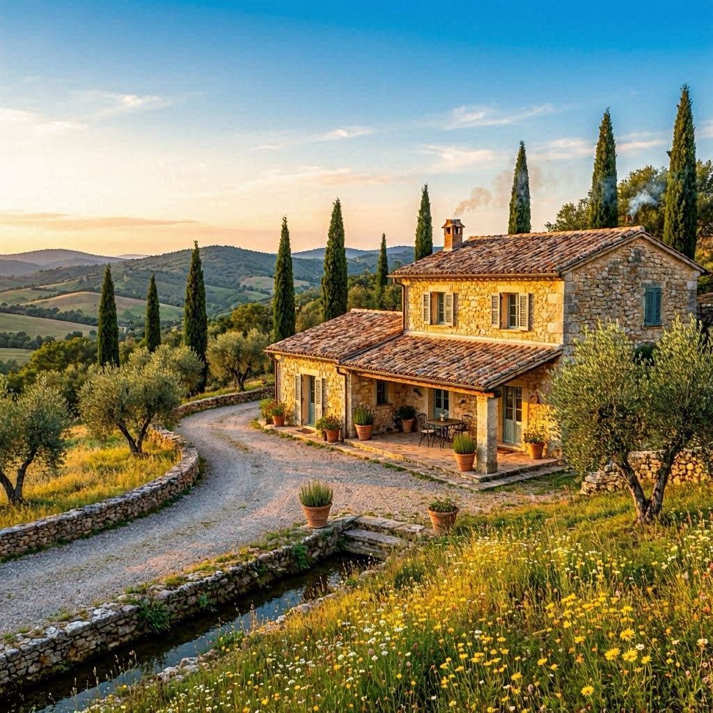 A 50,000 villa becomes a forever home in rural Italy.