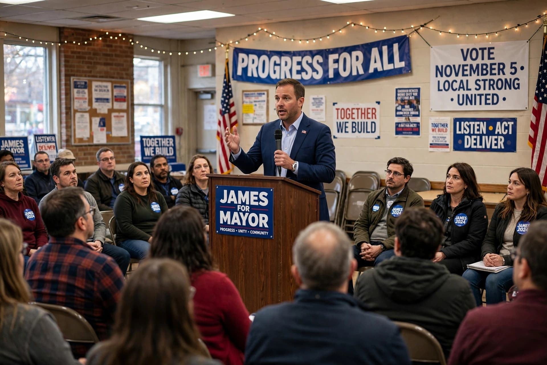Another Four Years, and a City That Did Not Quite Unite Behind Him