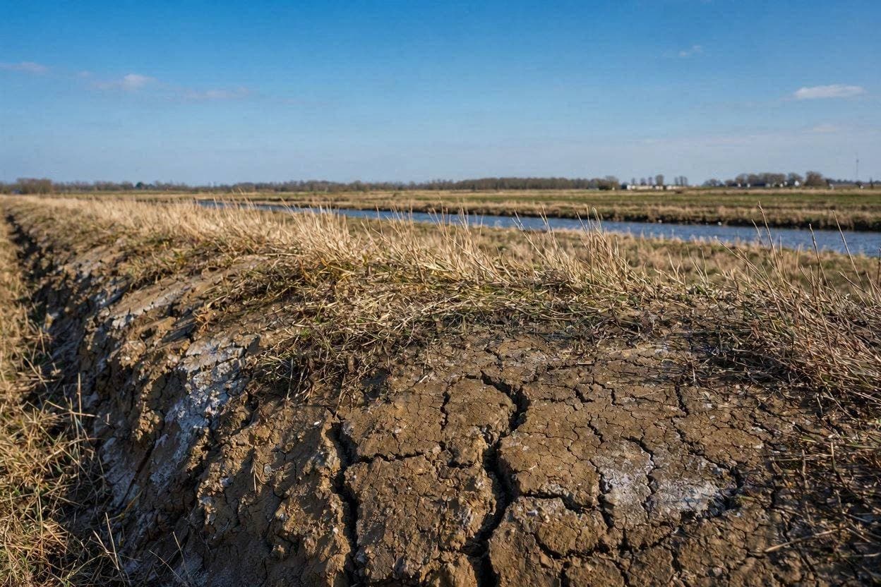 Cracks in the Defense: Drought Threatens Dutch Dikes and German Trade