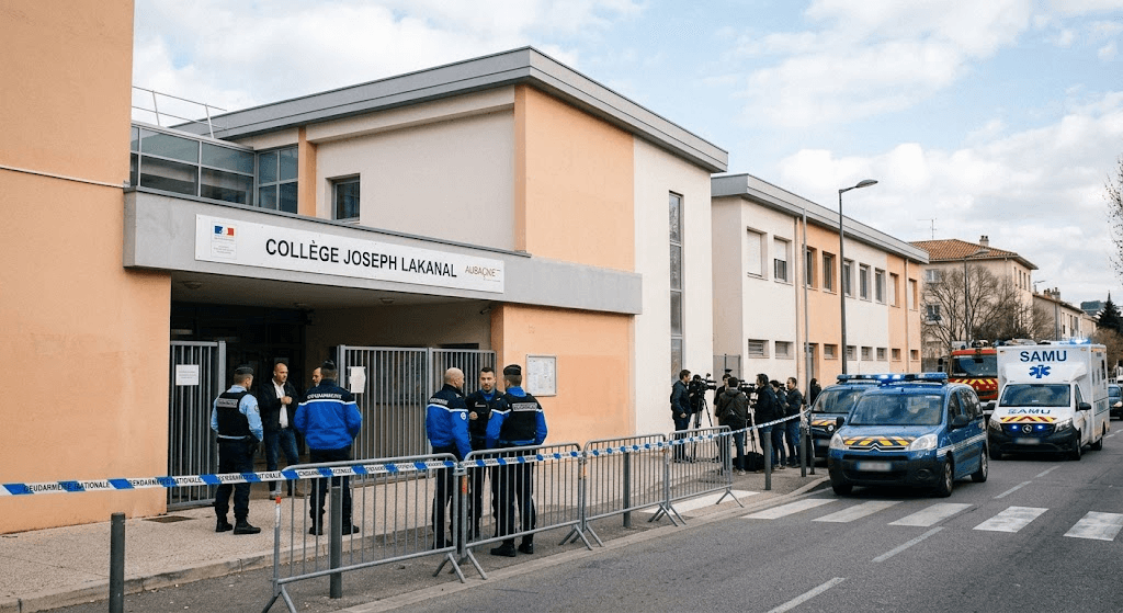 School Shooting in France: Teen Student Opens Fire with Hunting Rifle, Injuring Headteacher and Staff