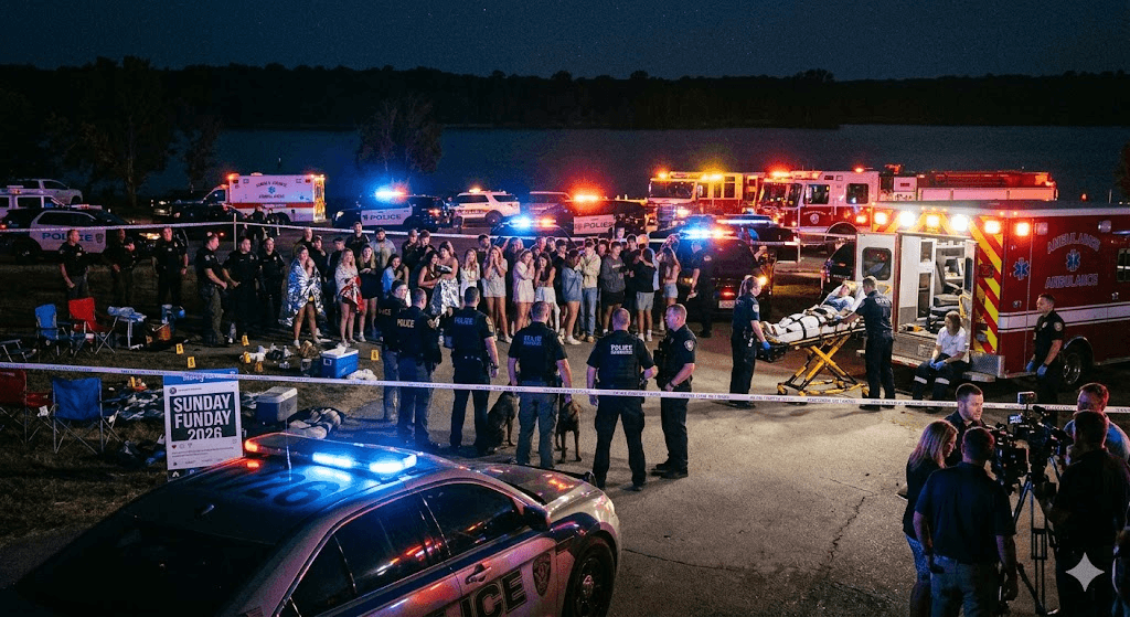 Chaos at the Lake: At Least 10 Wounded in Mass Shooting at Oklahoma Party