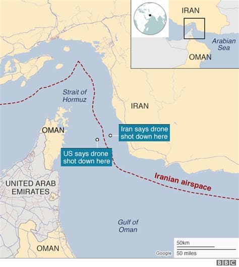 US and Iran each assert they control the Strait of Hormuz after another heavy exchange of fire