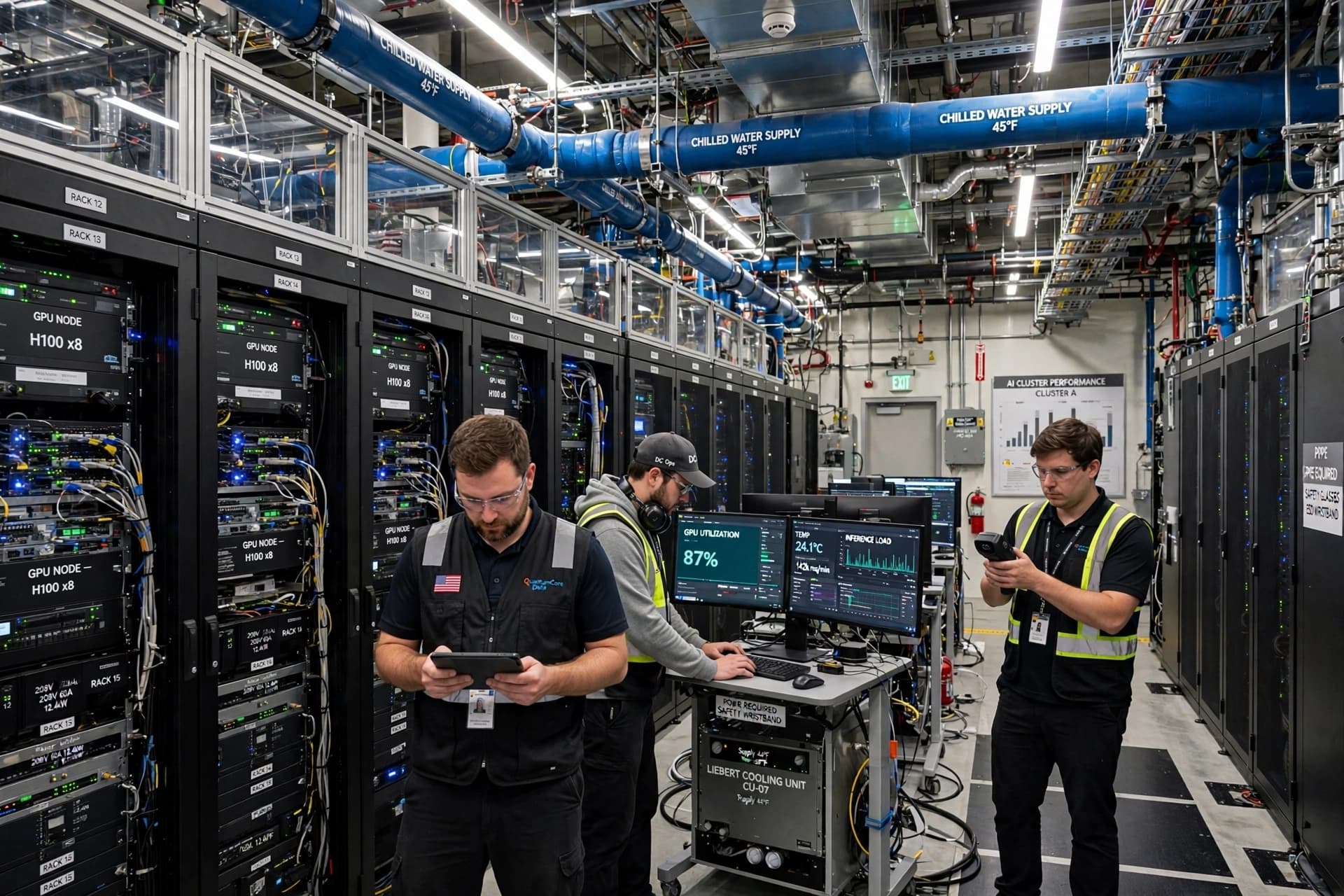 Beneath the Silicon Valley Glow, Artificial Intelligence Infrastructure Grows Larger as Computing Demand Accelerates
