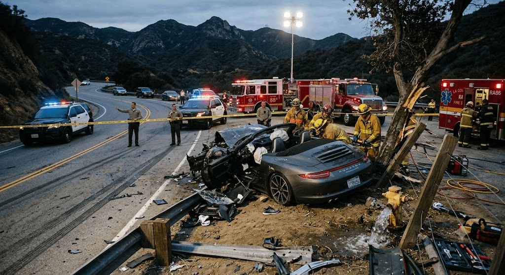 Fatal Velocity: Two Killed in Horrific, High-Speed Wreck on Mulholland Highway