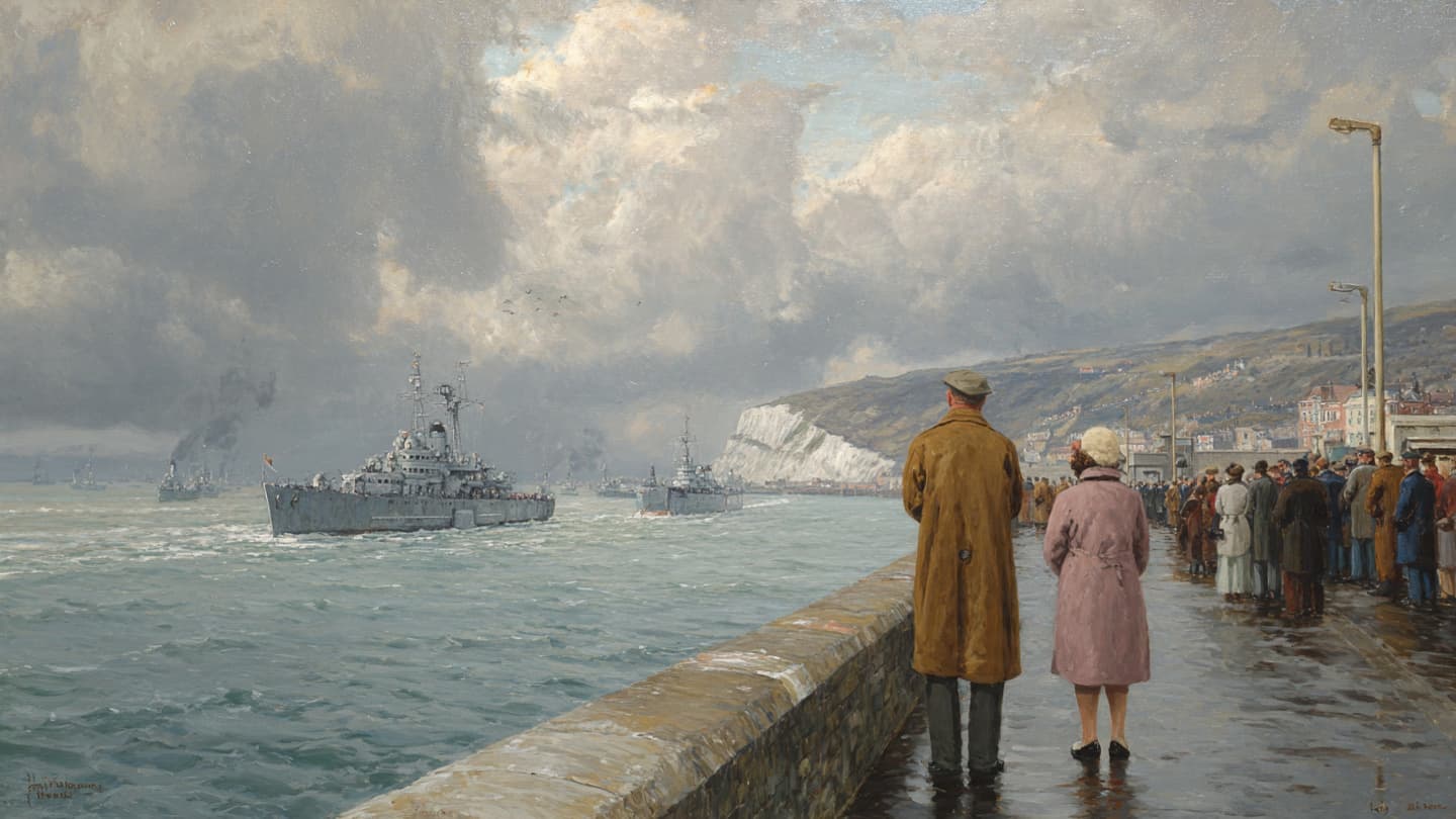Beyond the Cliffs and Through the Silence of Occupation: How Allied Ships Returned the Channel Islands to Peace