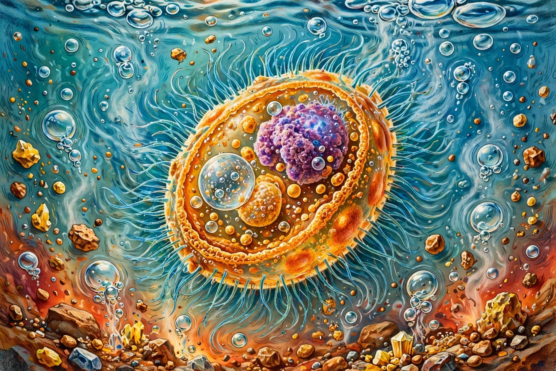 Incendiamoeba: The Amoeba That Thrives in Boiling Water 