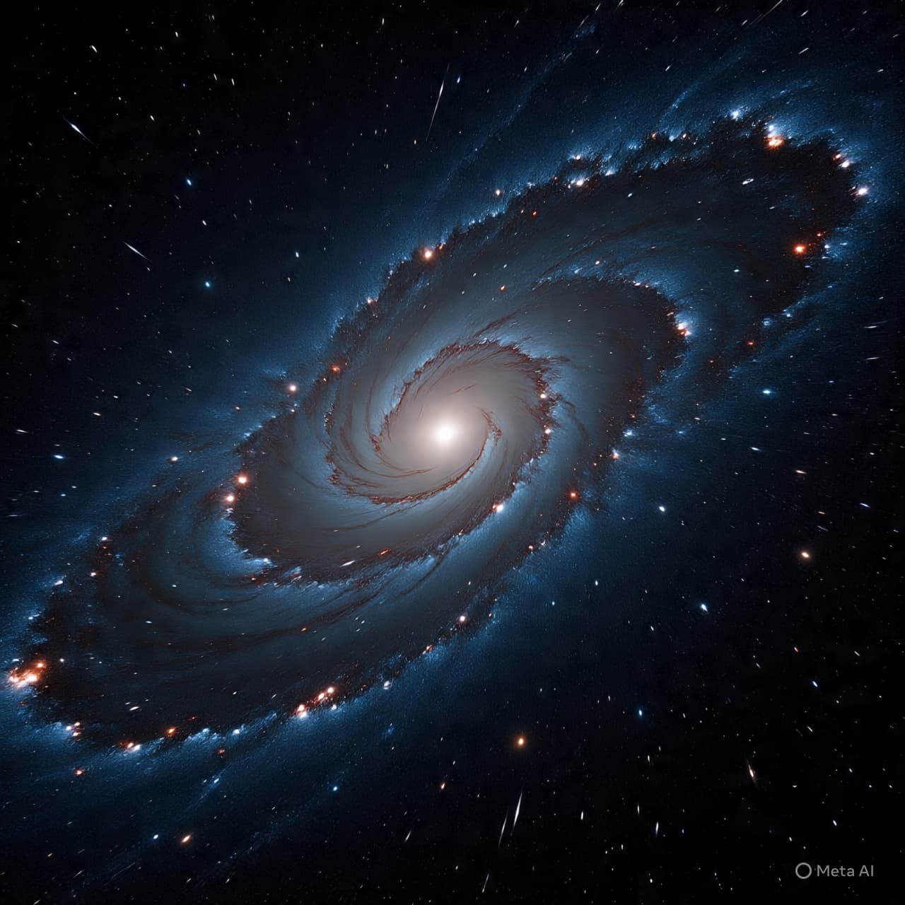 The Galaxy’s Quiet Heart Revealed: A Symphony of Swirls in Cosmic Color