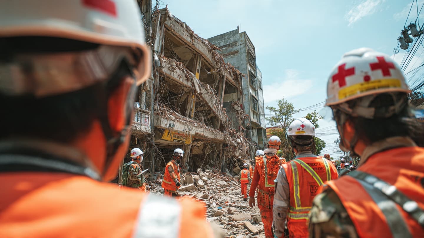 After the Tremor, Communities Begin the Long Journey Forward