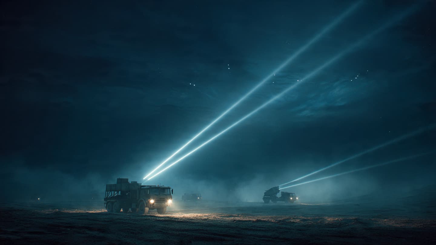 The Night Sky Above Ukraine Grew Heavy With the Sound of Drones