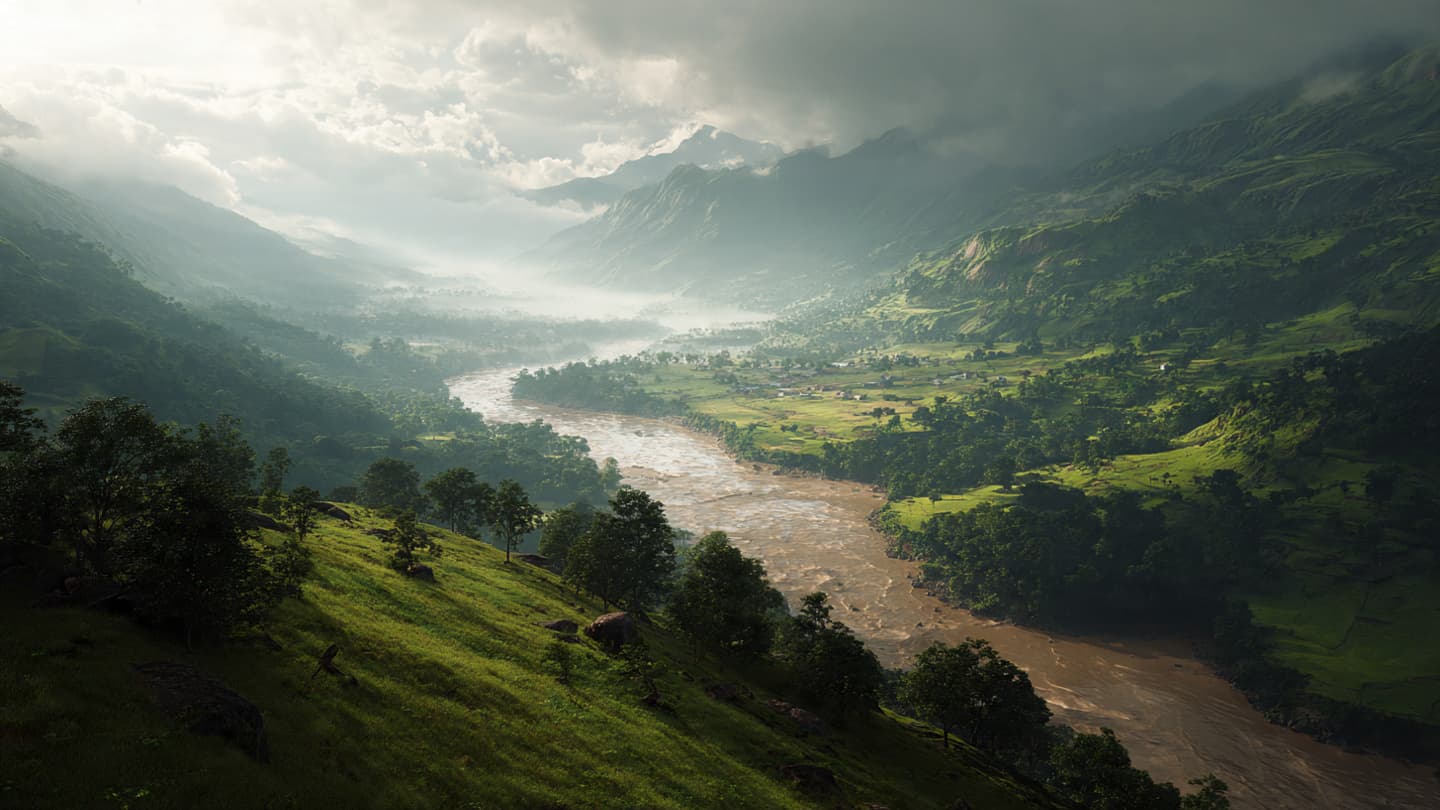 When the Mountains Weep Into the Valley: The Displacement of Life in Saturated Antioquia