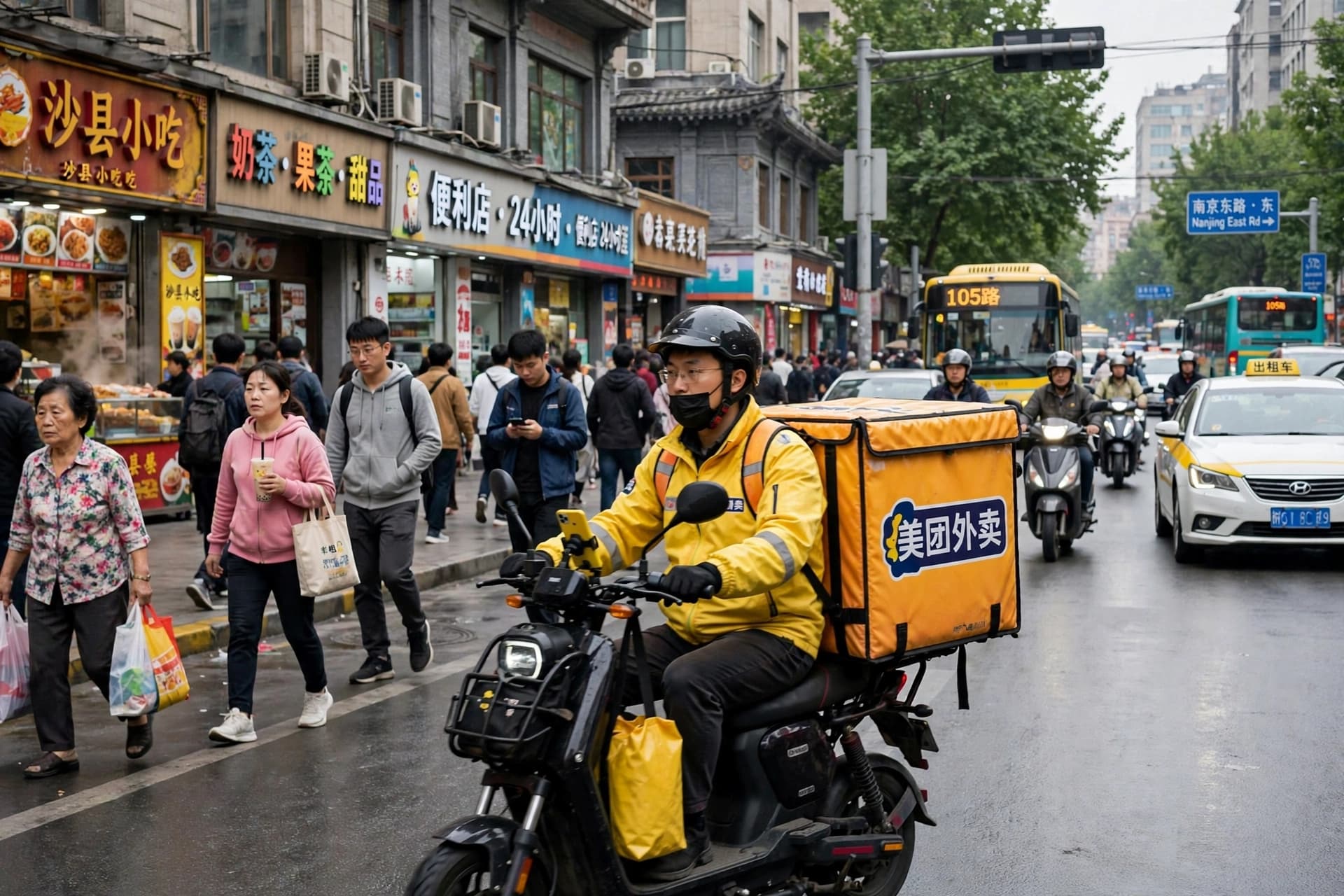 The Brutal Reality of China's Delivery Drivers