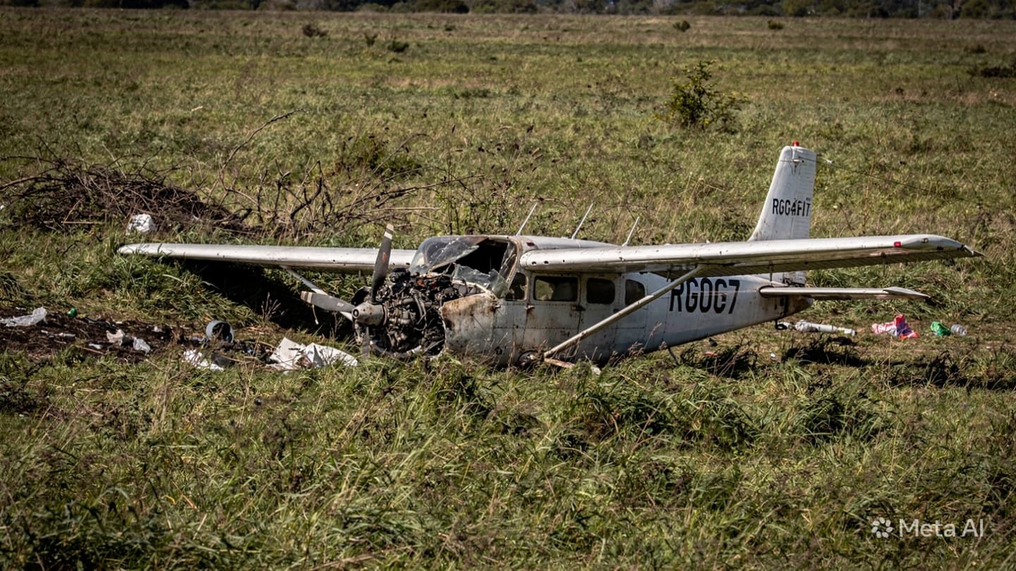 Rural Brazil Tragedy: Two Dead As Small Aircraft Crashes In Remote Field During Flight