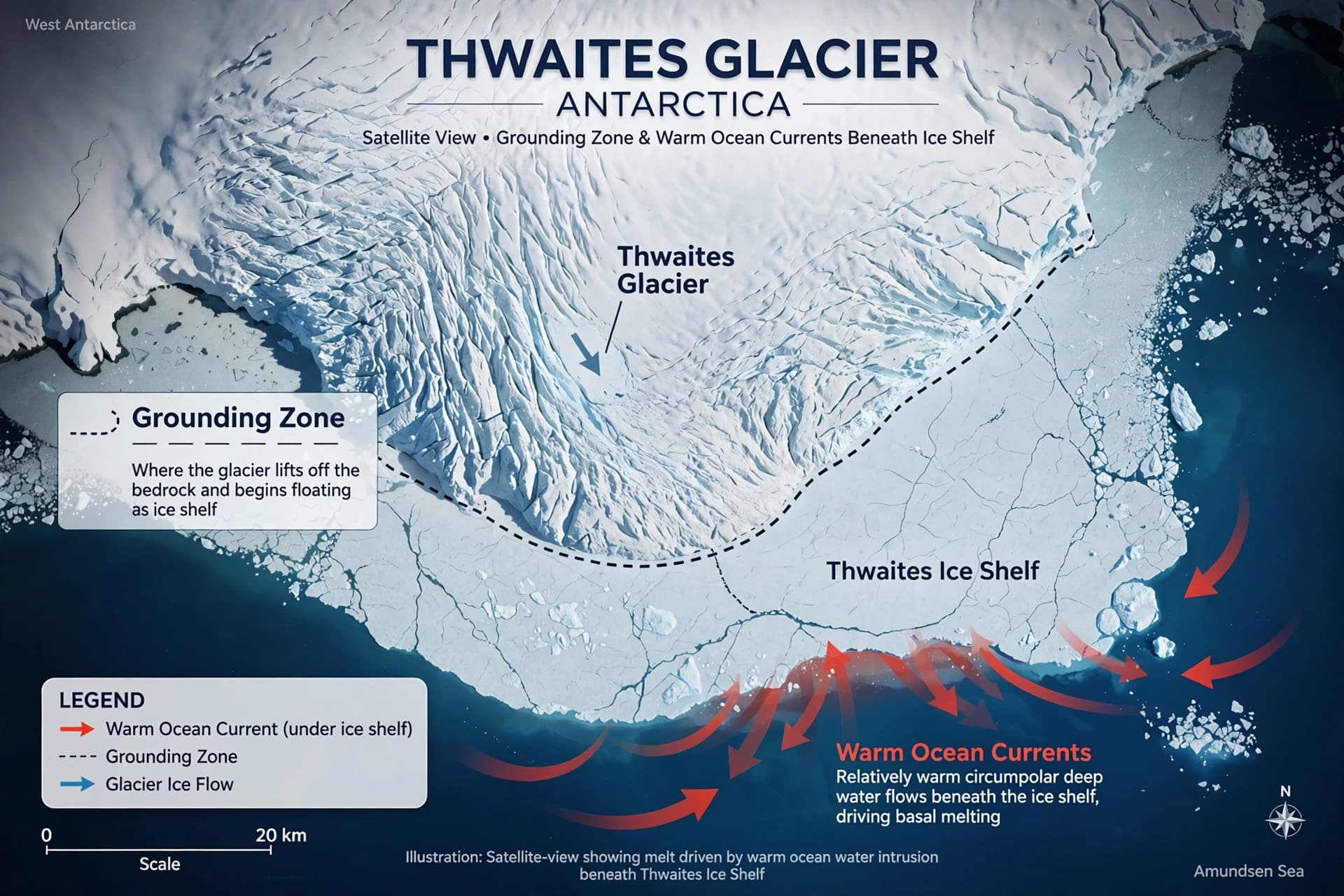 A Doomsday Glacier, Two Studies, and a Clearer Picture of What Comes Next.