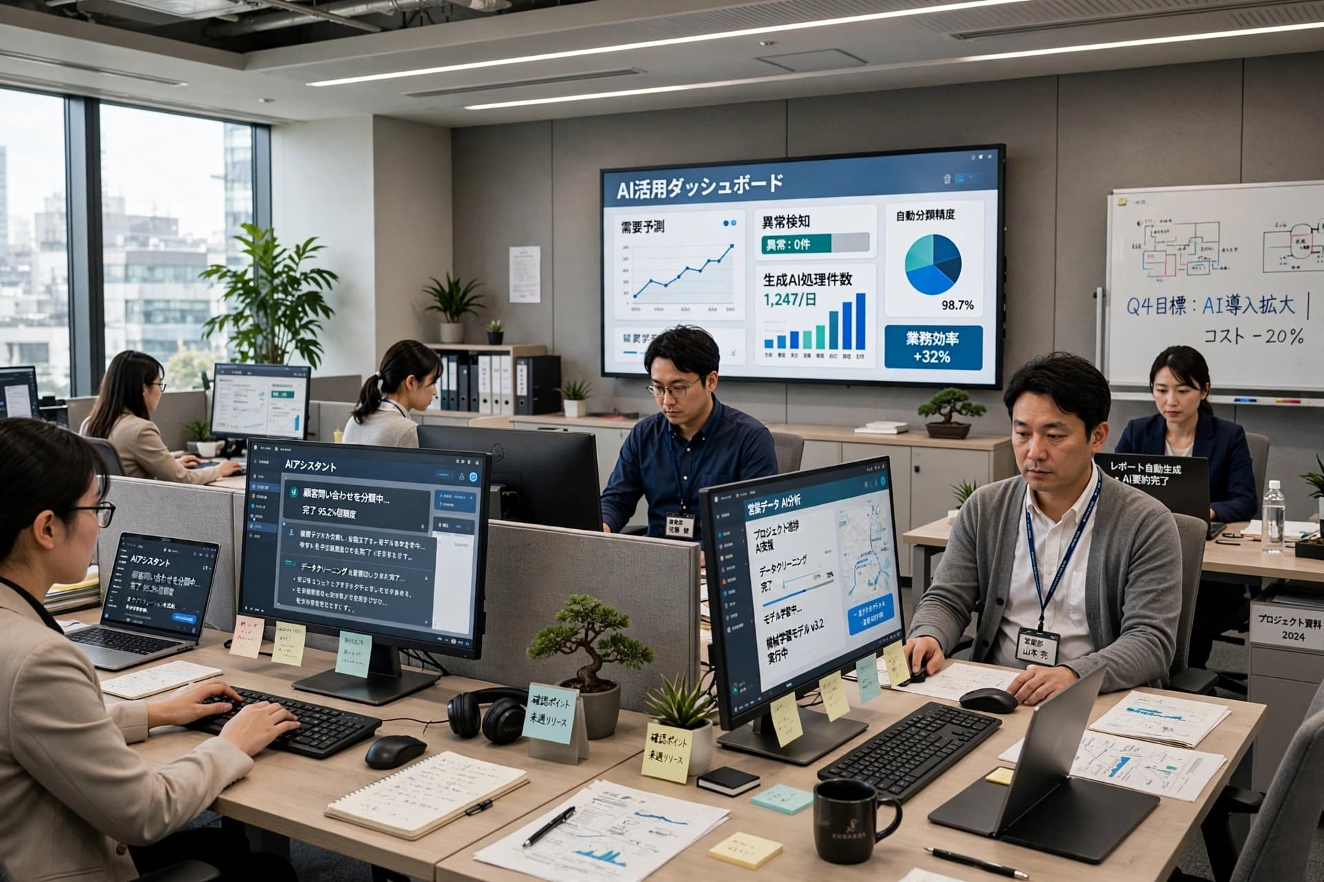 Across Japan's Digital Horizon, Companies Move Carefully Toward Artificial Intelligence as Technology Reshapes Modern Work