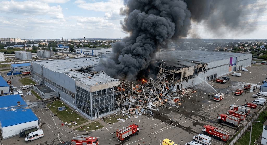 Moscow Suburbs Shaken: Ukrainian Drones Strike Massive Wildberries Warehouse in Elektrostal