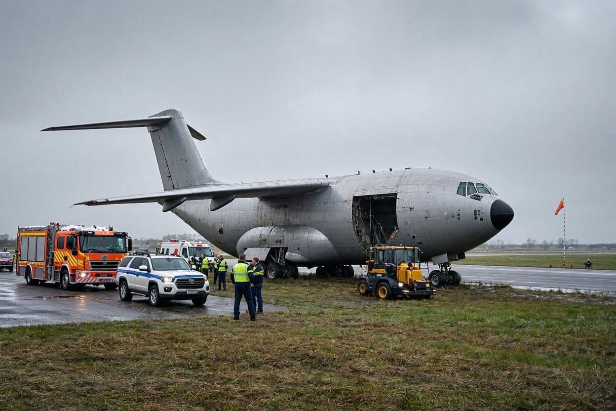 A Close Call on the Tarmac