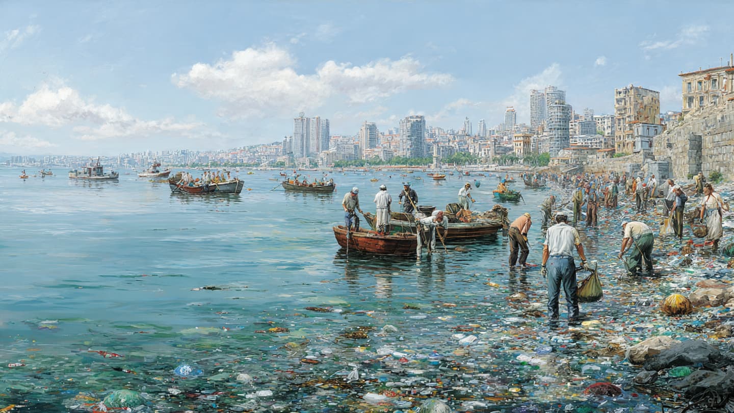 Can a Cleared Shoreline Heal the Memory of Its Own Waste? 
