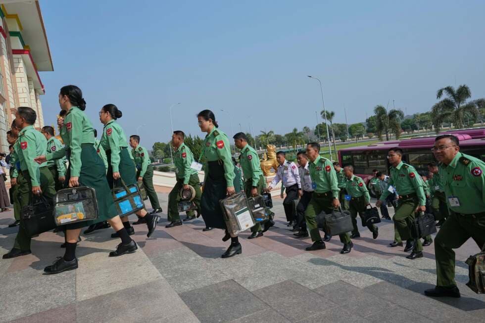 Myanmar's Junta-Proxy Parliament Convenes for First Time Since 2021 Coup