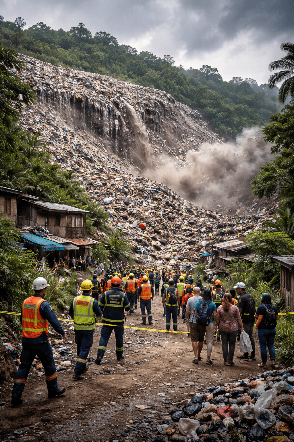 Massive Landfill Collapse Devastates Binaliw, Cebu City
