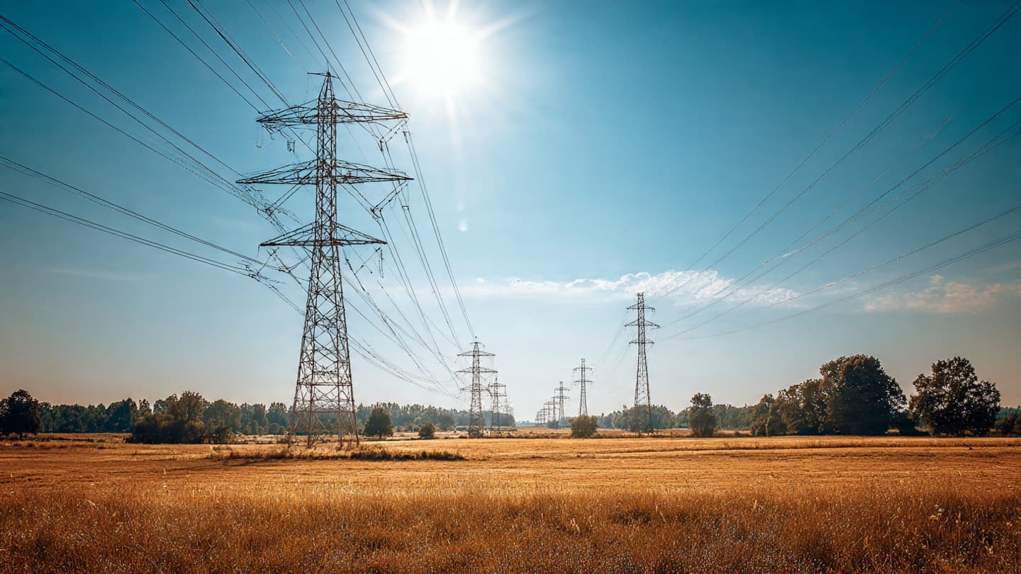 When the Heat Reaches the Power Lines