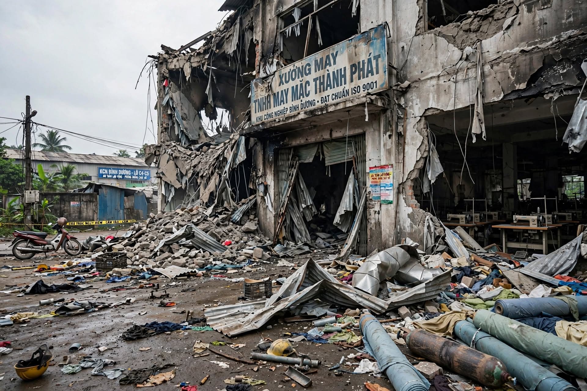 Vietnam Industrial Zone Disaster: Garment Factory Boiler Explodes, Killing Two Workers on Morning Shift
