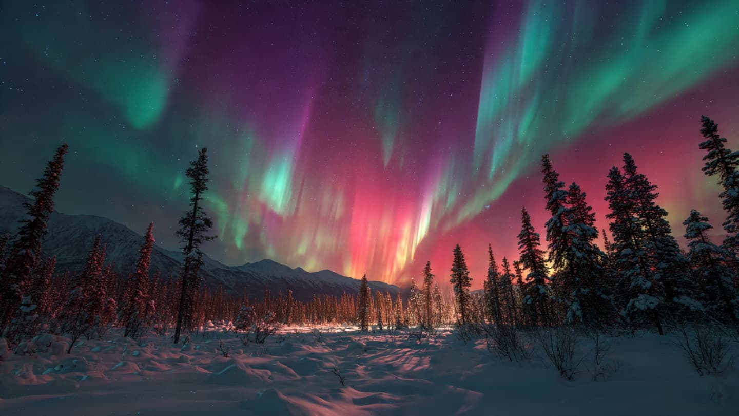 When the sky begins to speak in colors only science can translate