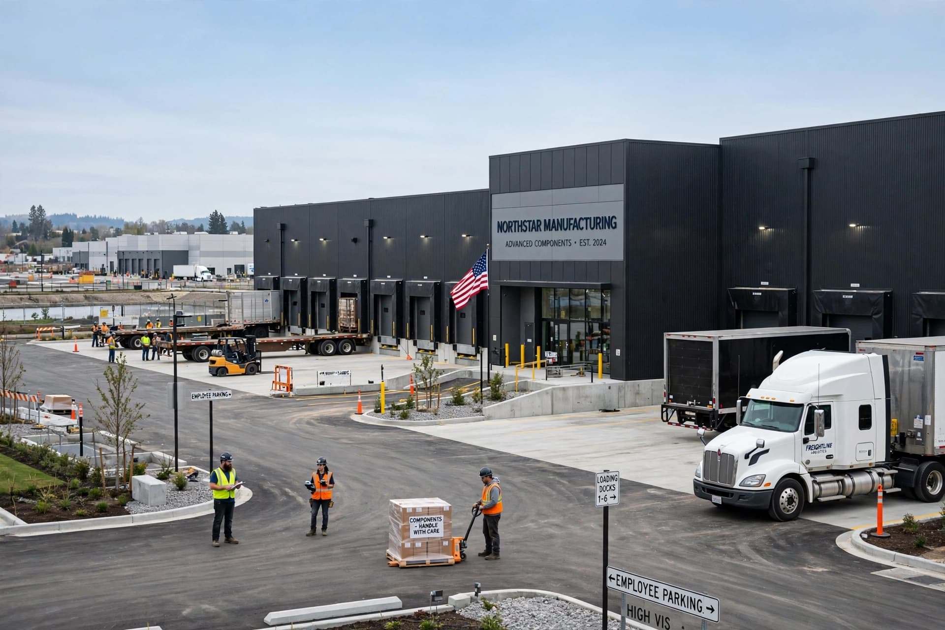 Between Factories And Global Markets, America’s Industrial Investment Finds A New Place To Grow