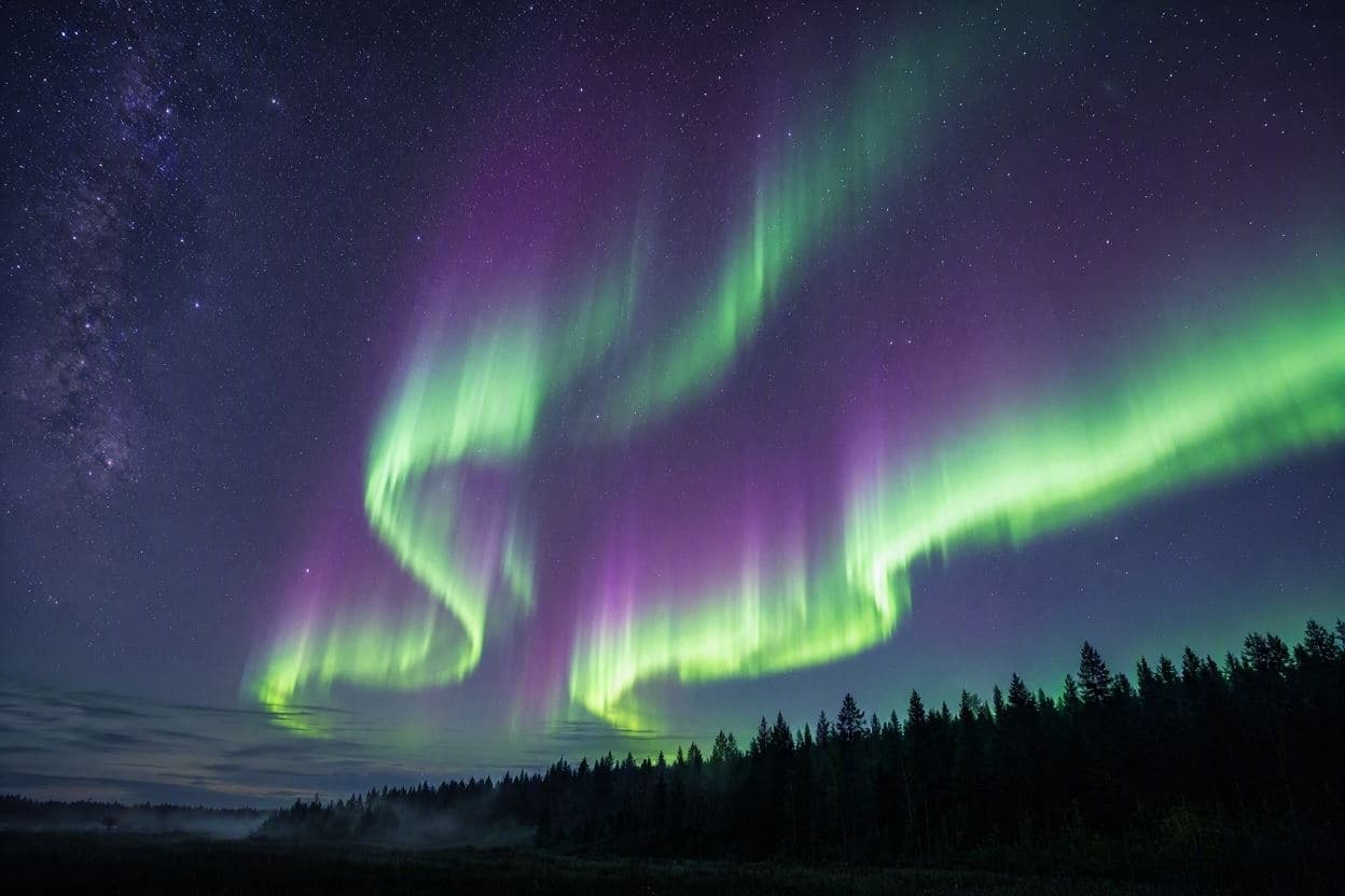 Twelve states may witness the northern lights this Tuesday night