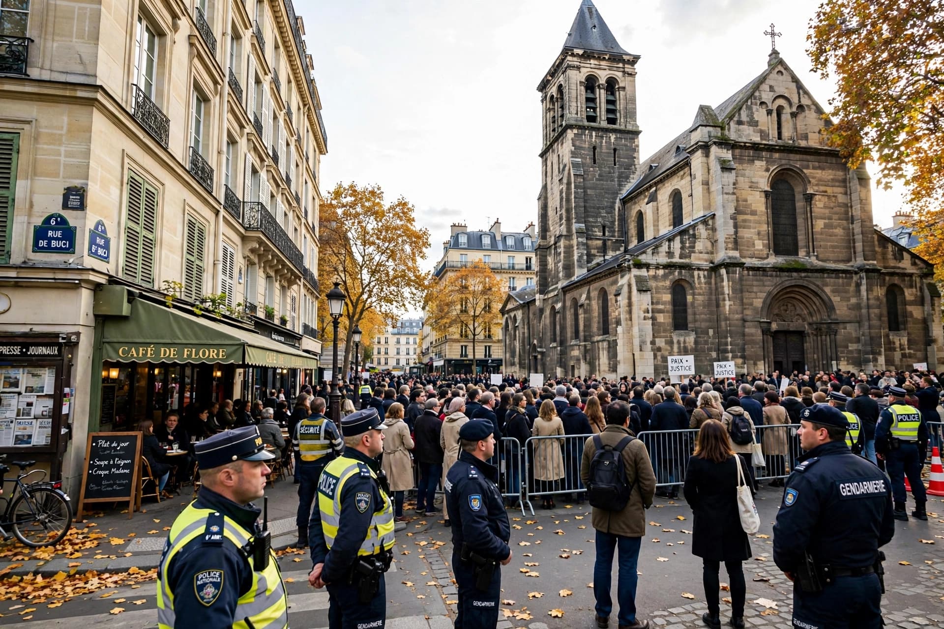 1. Between Paris Streets and Sacred Bells, France Awaits Four Days of Faith, Movement, and Quiet Anticipation