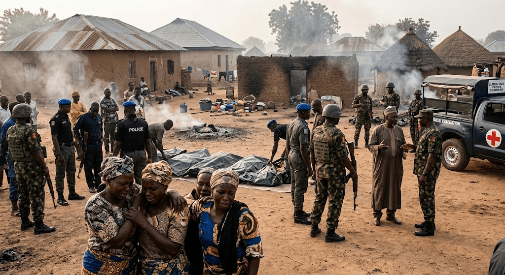 Midnight Massacre in Plateau State: At Least 25 Dead in Village Attack as Reprisal Fears Rise