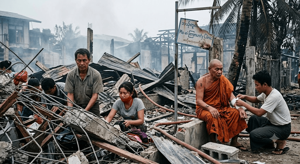 Airstrike Horror: Five Dead, 14 Wounded as Myanmar Junta Bombs Arakan Army-Controlled Town