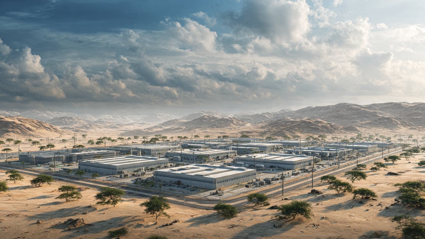 Across Saudi Arabia’s Desert Landscape, Data Centers Rise as Artificial Intelligence Drives a New Digital Economy