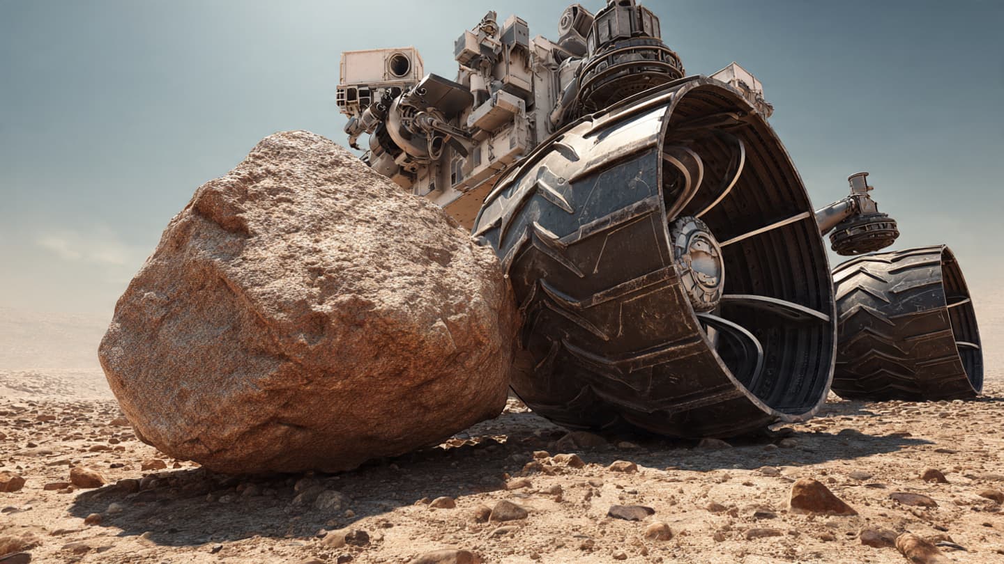 A Heavy Martian Rock Quietly Interrupted Curiosity’s Journey Across the Red Planet