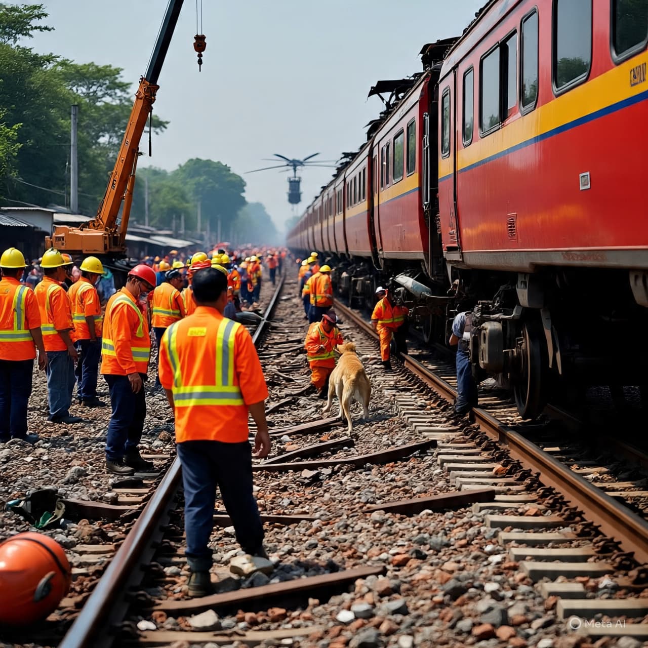 Where Metal Meets Mercy: How Survivors Clung to Life in Thailand’s Rail Disaster