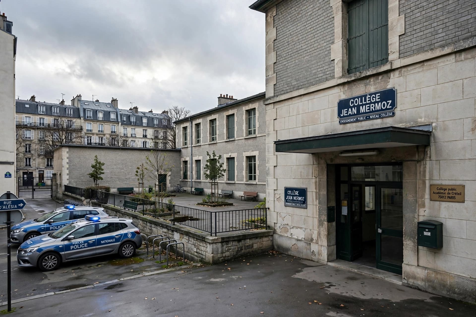 A Rare Violence in a French School