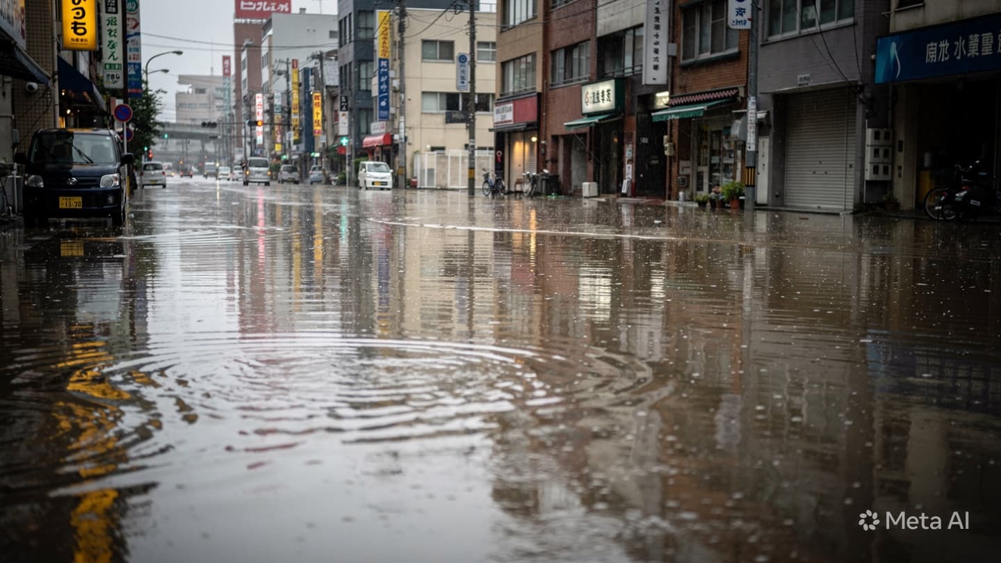 Urban Flooding: Emergency Services Scramble as Waters Rise in Densely Populated Osaka and Nagoya