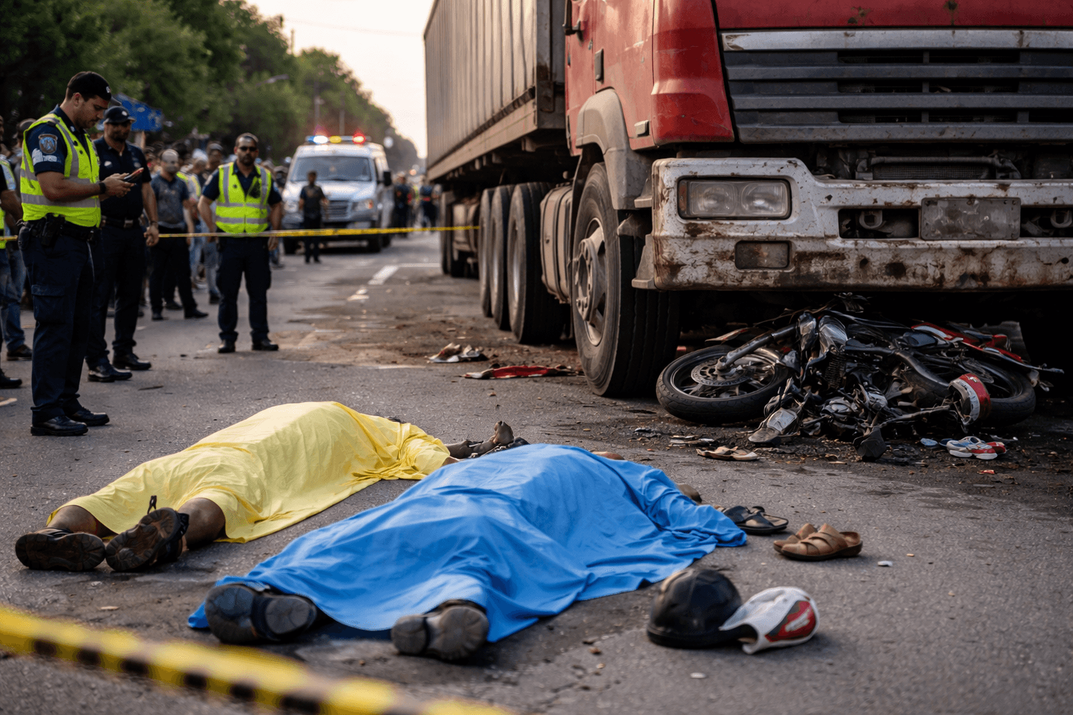 55-Year-Old Grandfather and 11-Year-Old Grandson Die in Tragic Trailer Truck Collision in Cagayan de Oro