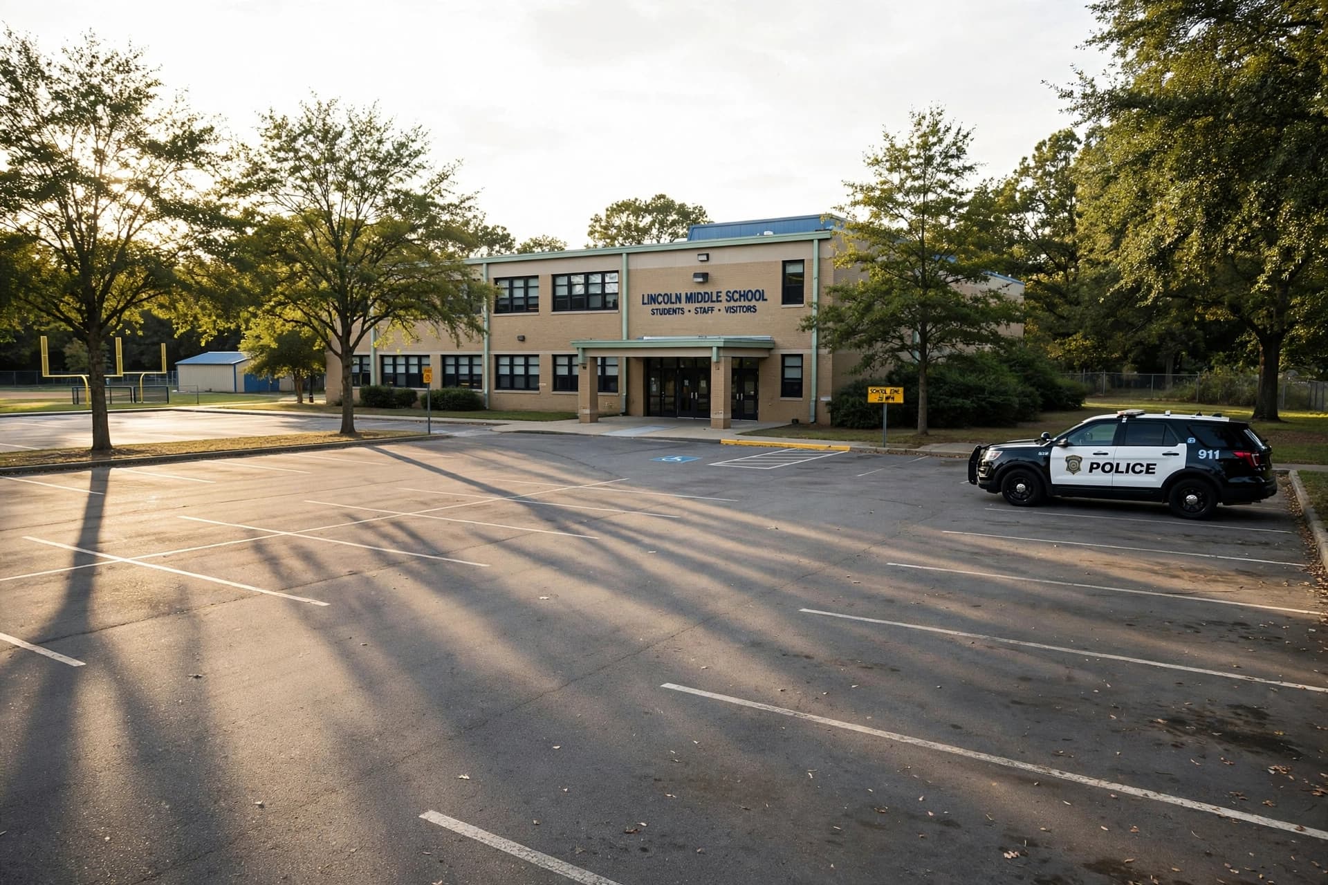 Forty Seconds, a Teacher's Wounds, and a 13-Year-Old in Custody