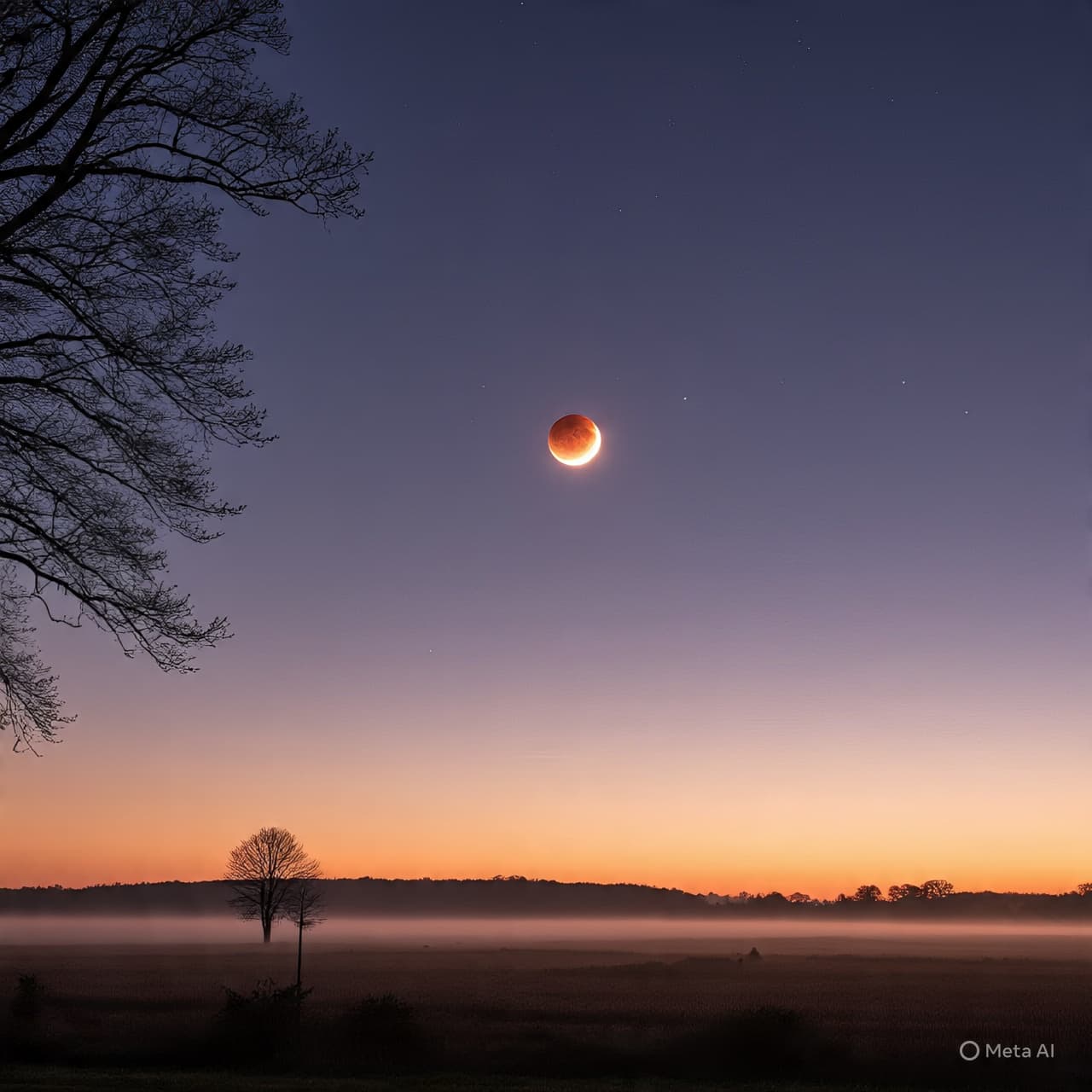 Before the Sunrise: South Mississippi Awaits the Moon’s Crimson Veil