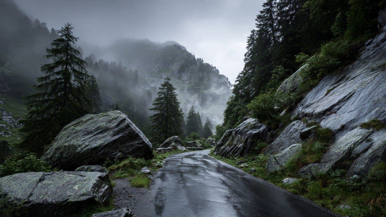 When the Dry Canyons Fill with Rain, Reflections on the Sudden Streams of Atlas