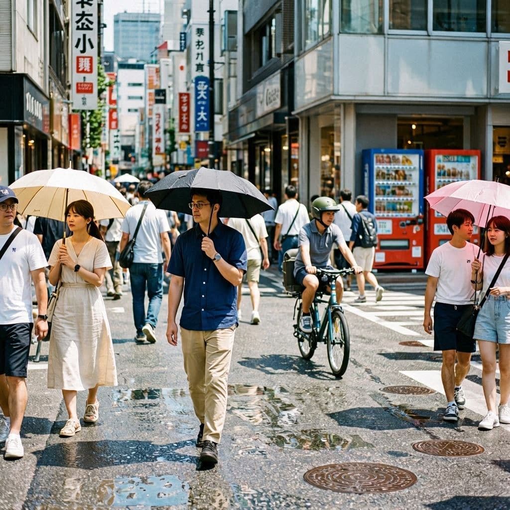 When the Air Burns: Japan’s First Brutally Hot Days