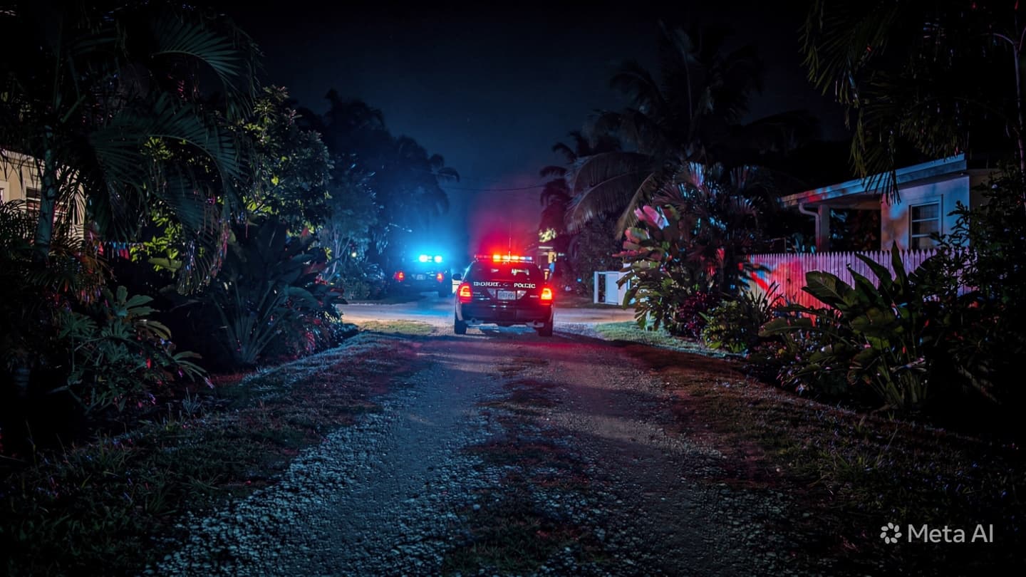 A devastating residential structure fire in Dededo completely destroyed a family home overnight, leaving the occupants homeless and relying on community emergency relief.