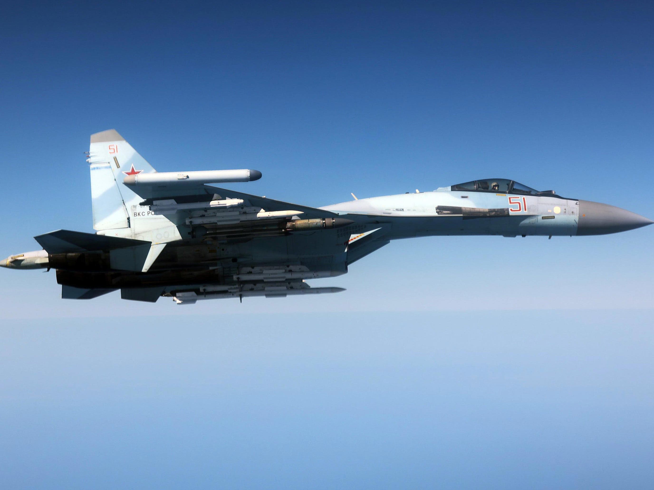 Russian Jets ‘Dangerously’ Intercept RAF Spy Plane Above Black Sea