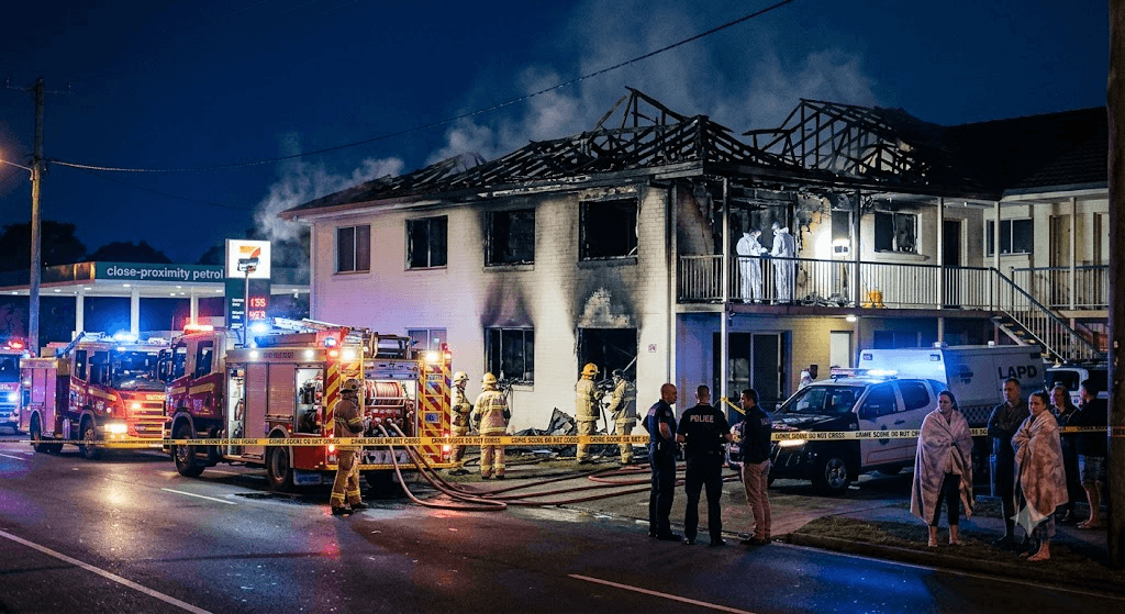 Tragedy on the Sunshine Coast: Woman Perishes in Devastating House Fire