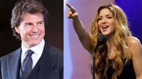 Shakira Appears With Tom Cruise Via Instagram